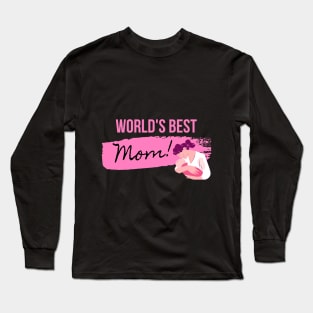 world's best mom Design Long Sleeve T-Shirt